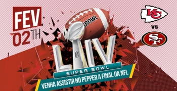 Assista o Super Bowl 2020 no Pepper Jack!